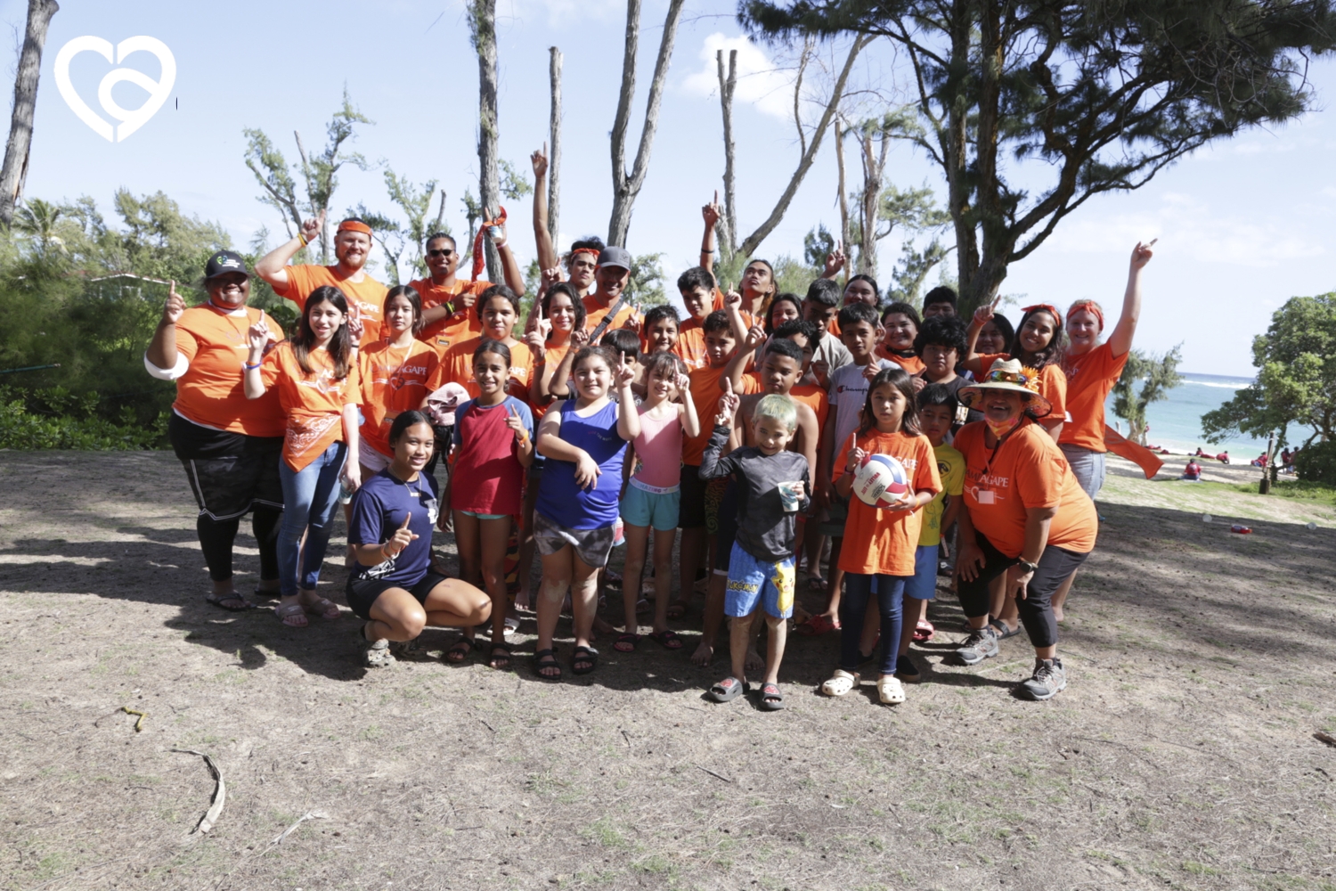 Camp Agape Hawaii 2022 Orange Group