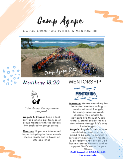 Camp Agape Newsletter August 2023