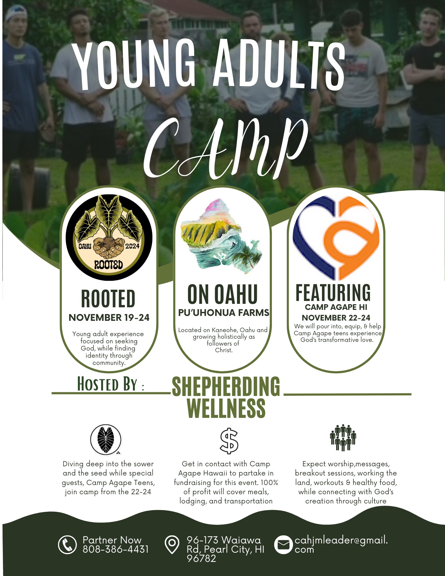 Rooted - Young Adults Camp